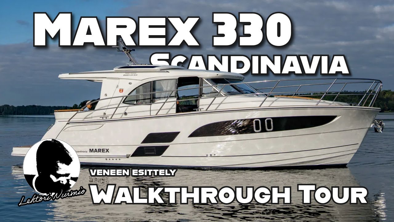 Marex 330 Scandinavia - Veneen esittely Boat Walkthrough Video Tour
