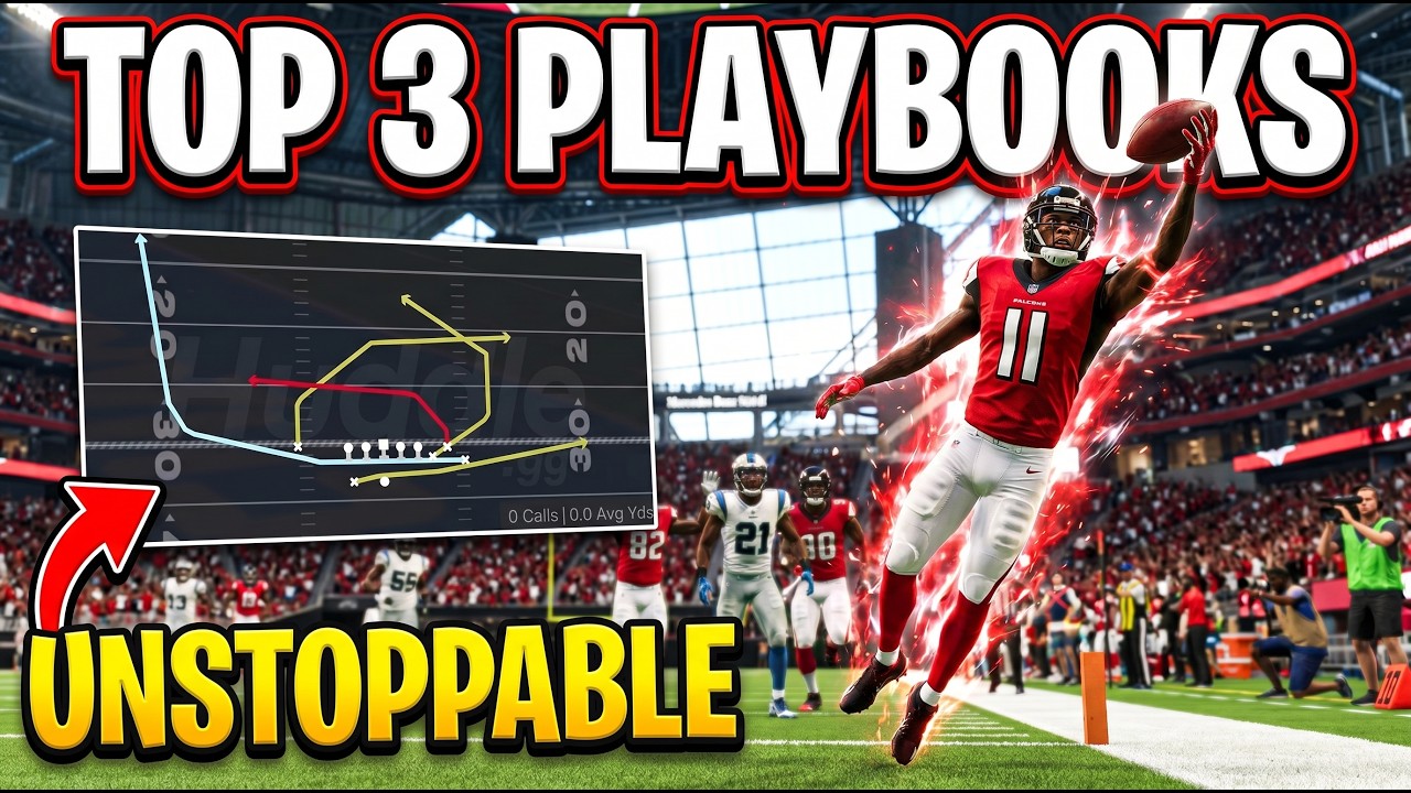 The UPDATED Best Offensive Playbooks in Madden 26! 🔥 (USE THESE 3)