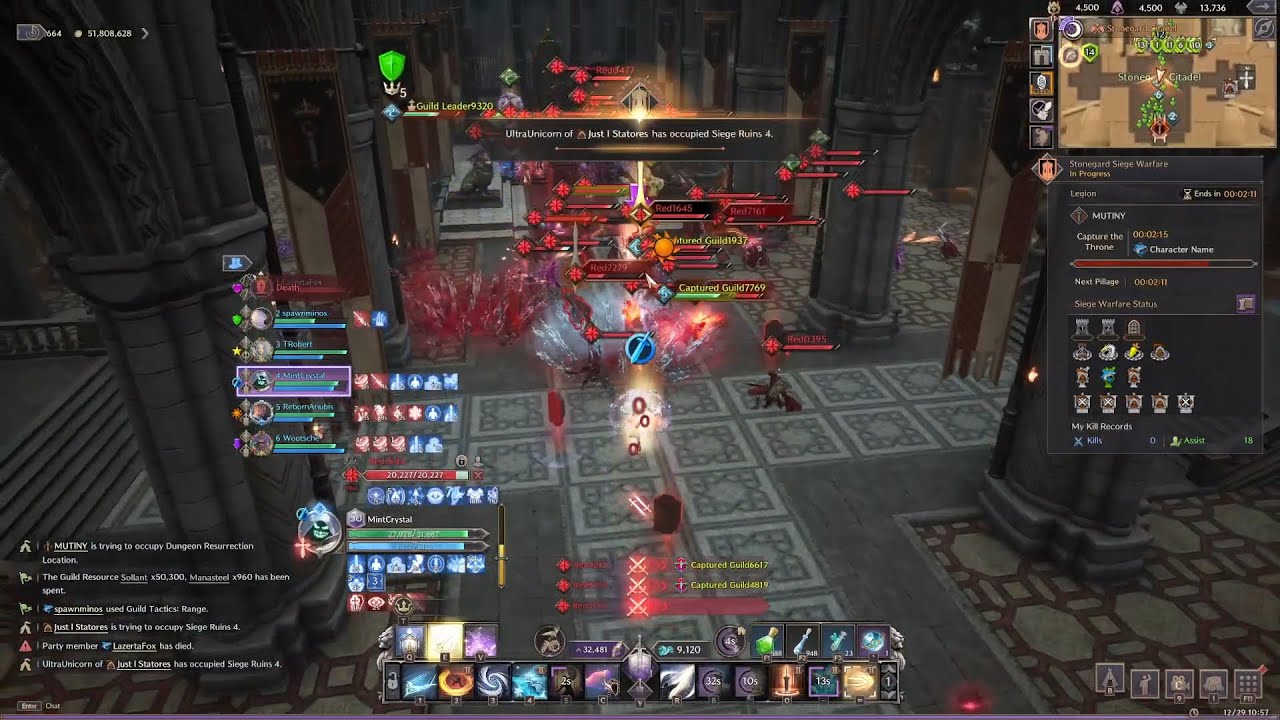 Basilisk Server (EU) Castle Siege - 12.29.2024 (Holiday Season) - Throne & Liberty
