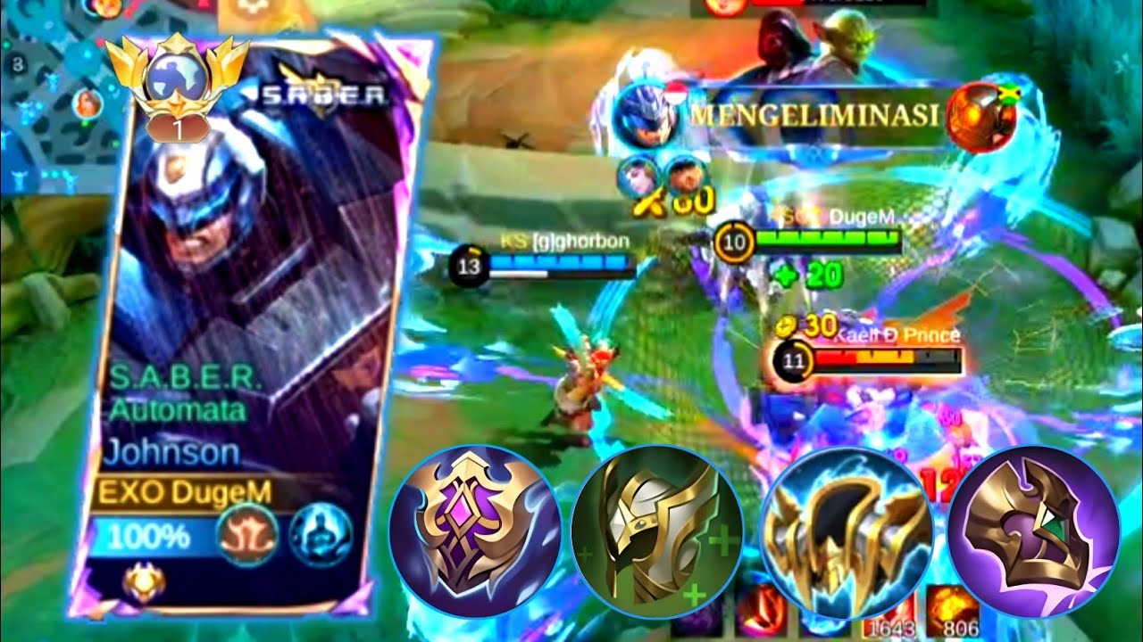 THIS NEW ITEM MAKING JOHNSON STRONGER‼️NEW UPDATE - Mobile Legends