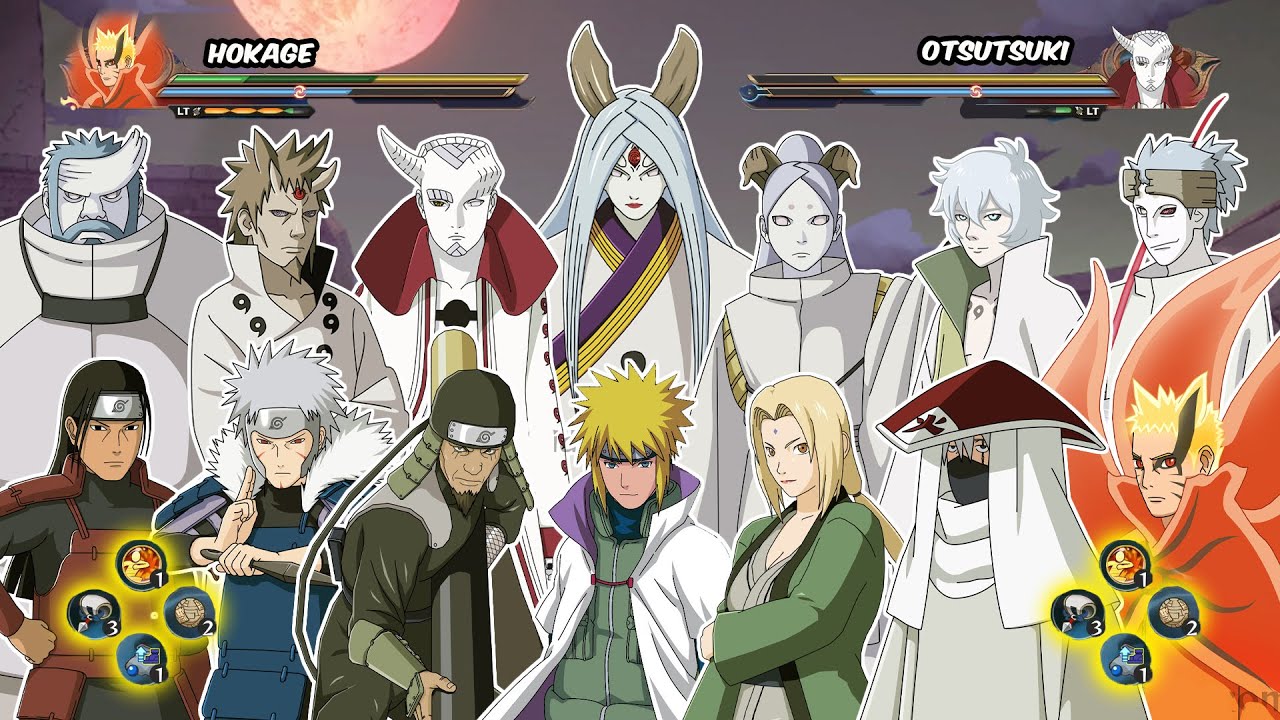 HOKAGE VS OTSUTSUKI FULL POWER | Naruto Storm 4 MOD