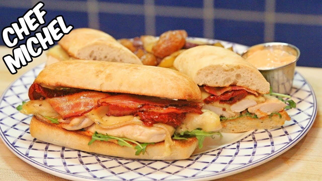 Sandwich Poulet Bacon