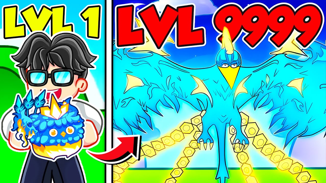 I Maxed PHOENIX Fruit In Blox Fruits Roblox!