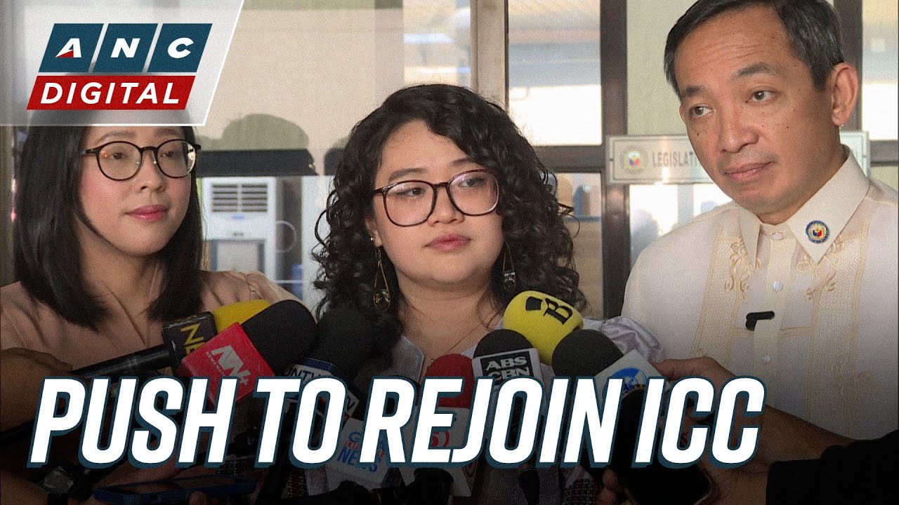 WATCH: Makabayan bloc files resolution seeking PH's return to ICC | ANC