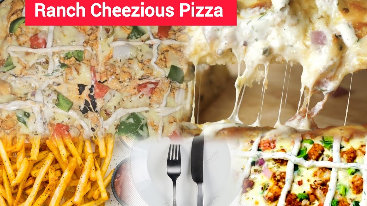 How to Make Delicious Ranch Cheezi Pizza | Easy & Cheesy Recipe  by Desi Masala