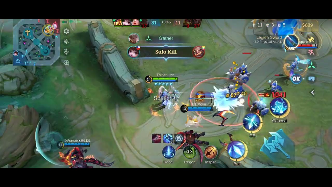 Skin တော့မရှိ skillတော့ရှိတယ်😀 ကြေးပွဲလက်ခံပါတယ်နော် Dia, UC ဈေးချိုချိုရပါမည်။