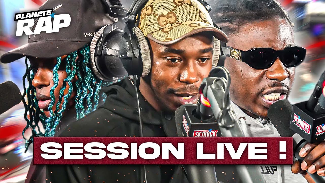 SESSION FREESTYLE avec Fresh La Douille, Gambino La MG, Negrito, Graya, Thabiti & JRK ! #PlanèteRap