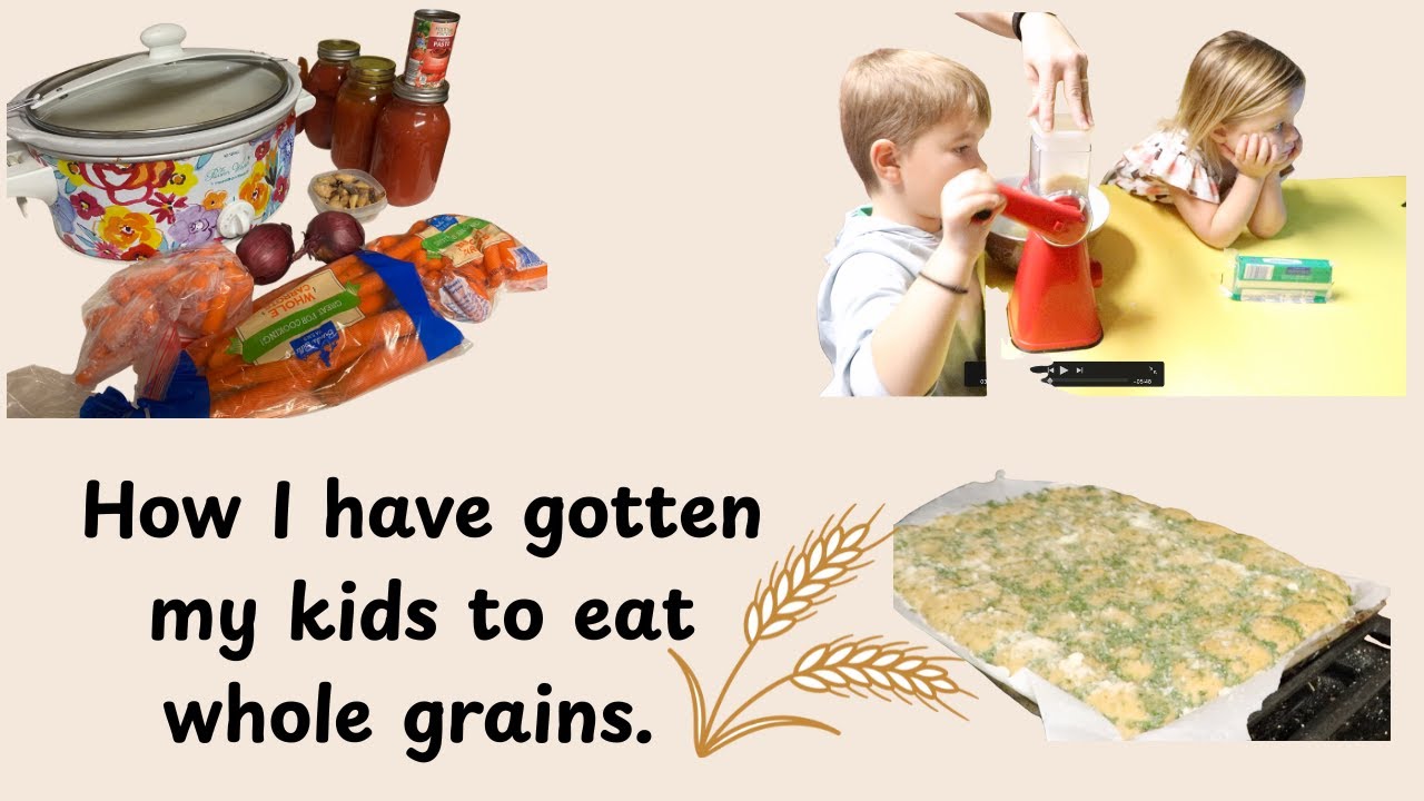 Sneaking in freshly milled whole grains