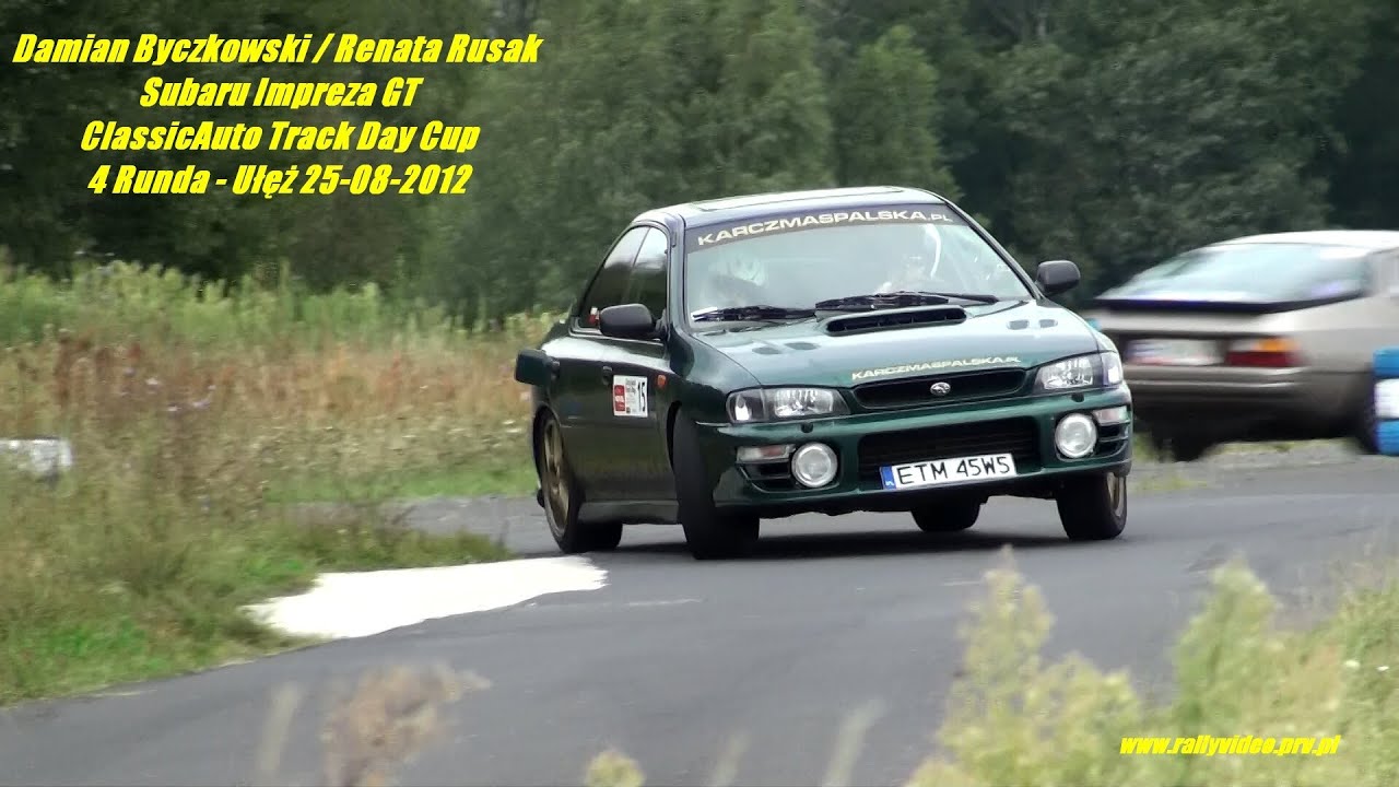 Damian Byczkowski / Renata Rusak - Subaru Impreza GT - ClassicAuto Track Day Cup 4 - Ułęż 2012