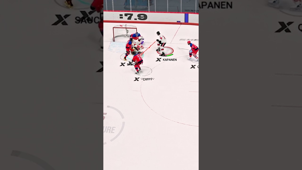 NEW ONE HAND SHOT 🖍️ #nhl26 #hockey #gaming