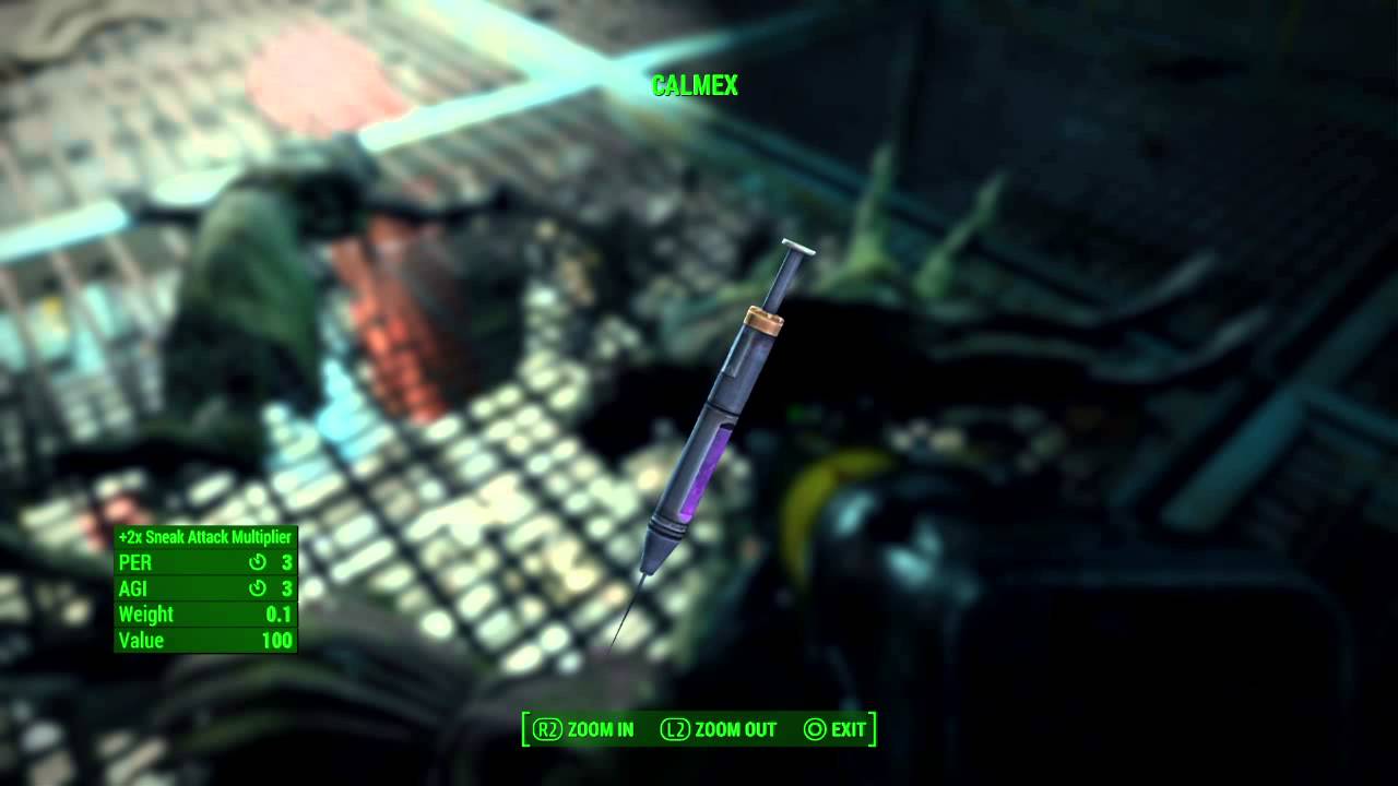 Fallout 4 : New Calmex Drug