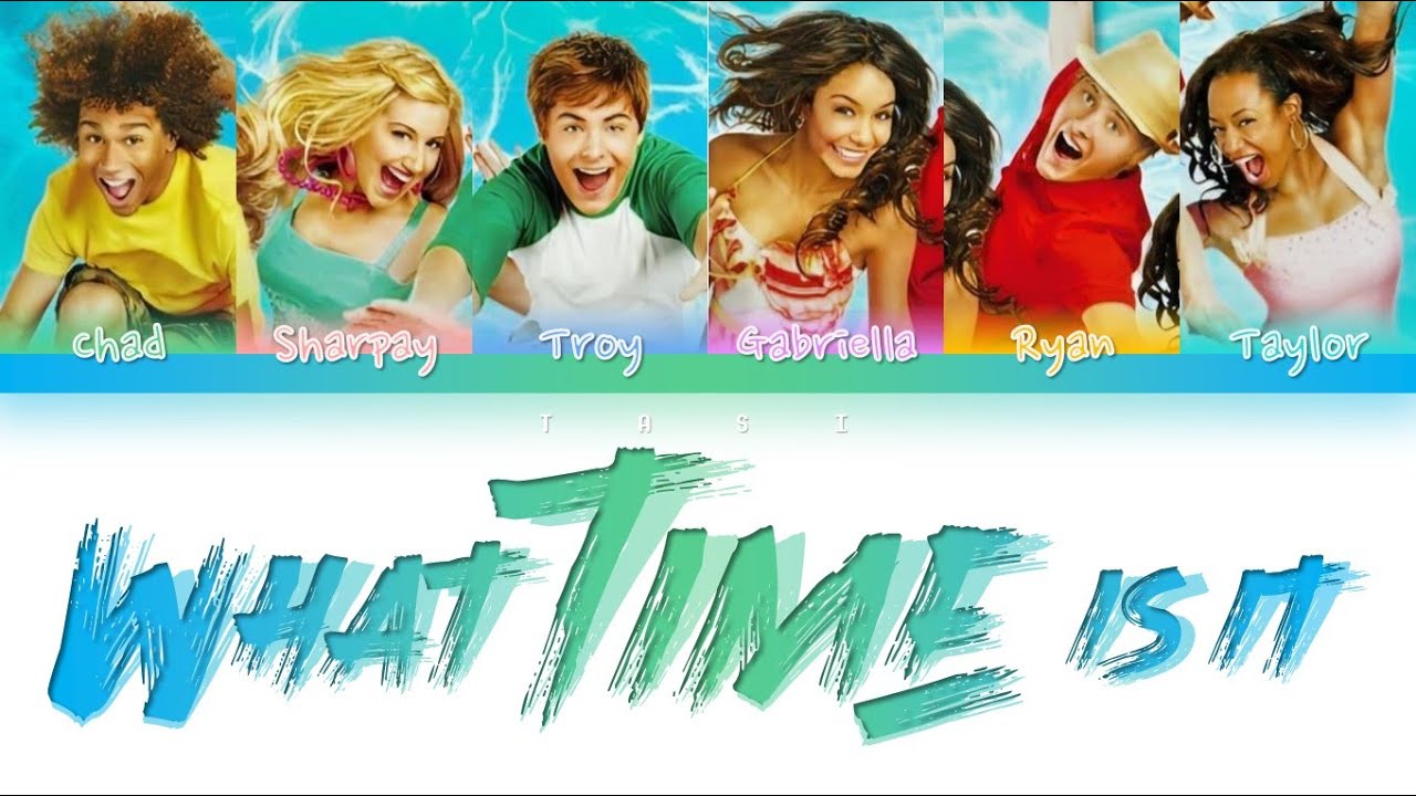 [Remake] High School Musical 2 - What Time Is It? (Color-coded lyrics)