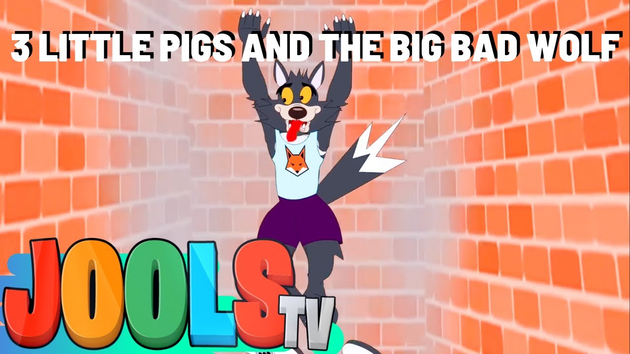 3 Little Pigs & The Big Bad Wolf | Jools TV&trade;️ Nursery Rhymes & Kid Songs | Trapery Rhymes&trade;️