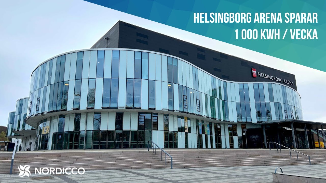 Helsingborg Arena sparar 1000 kWh/vecka med Nordicco HVLS-fläktar | Bättre Inomhusklimat