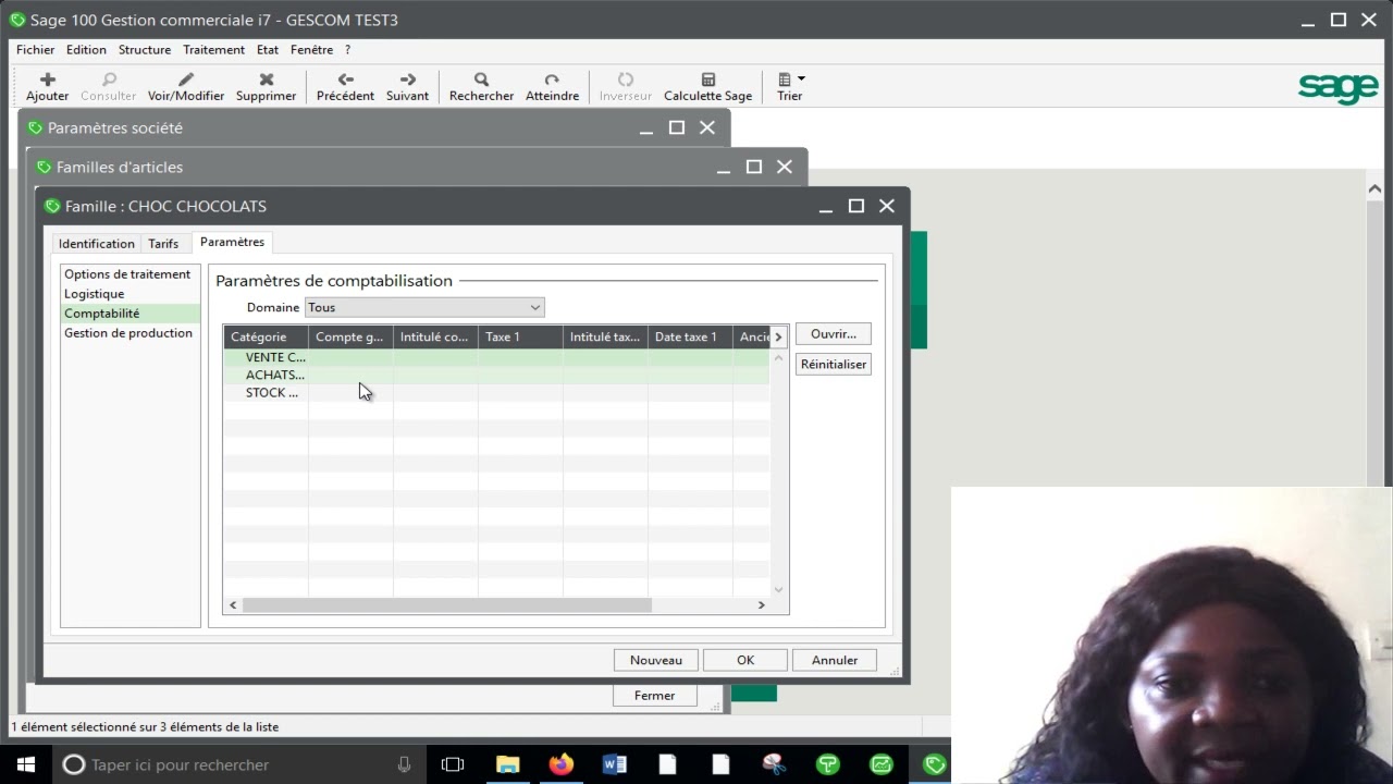 Sage 100 Gestion commerciale i7,création d'un code barre de façon automatique