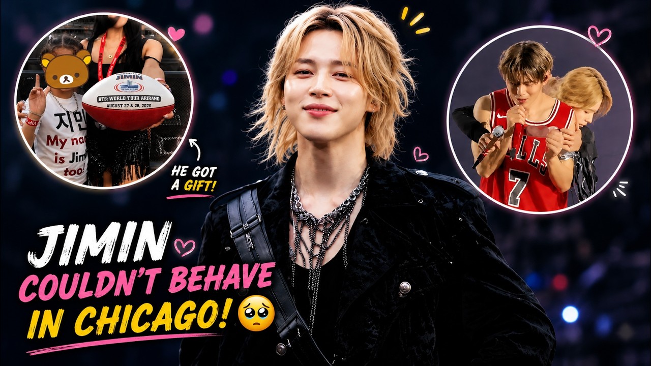 Jimin Couldn&rsquo;t Behave in Chicago &mdash; The Sweetest Little Moments Kept Happening😭