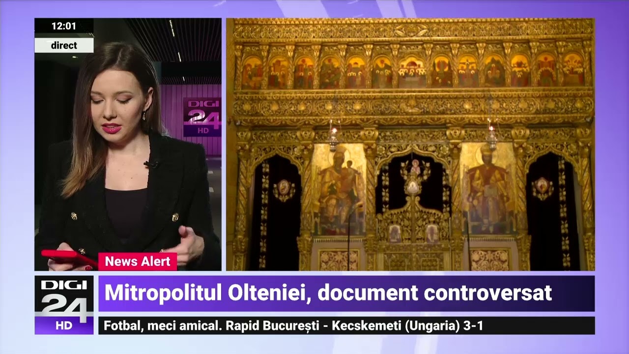 Blestem pus de mitropolitul Olteniei pe credincioșii care merg la biserica de la Mănăstirea Frăsinei