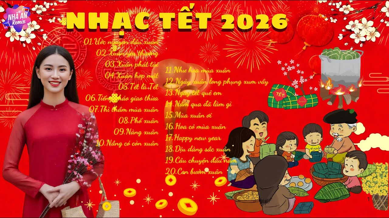 Nhạc Tết 2026 EDM  LK Nhạc Xuân 2026 Remix HOT NHẤT VỪA RA LÒ Đón Xuân Bính Ngọ 🌸 Nghe Là Thấy Tết