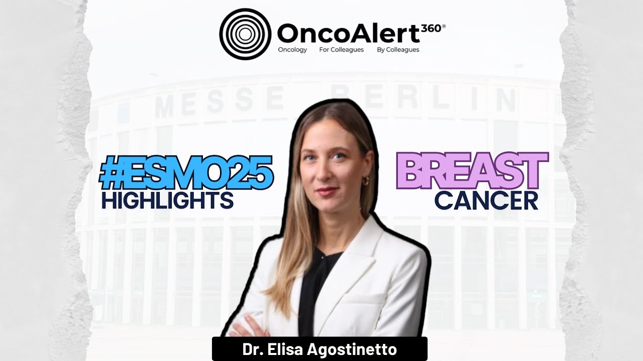 ТОП-3 самых ярких моментов с #BreastCancer на #ESMO25 от доктора Элизы Агостинетто
