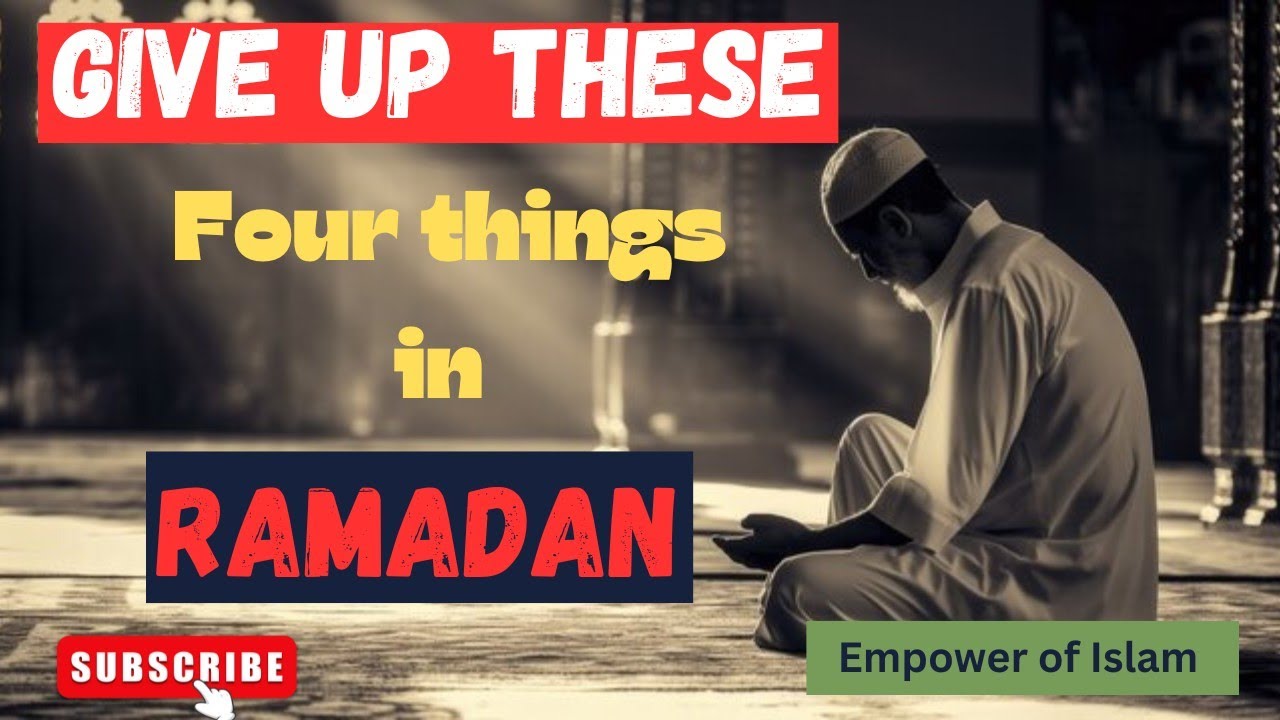 How To Avoid Common Sins In Ramadan : Spiritual Guide || @EmpowerofIslam