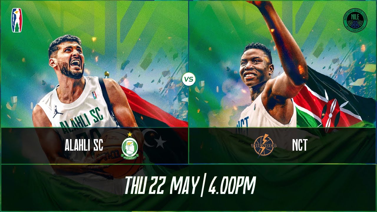 Al Ahli (Libya) v Nairobi City Thunder (Kenya) - Live Game - #BAL5 -Nile Conference