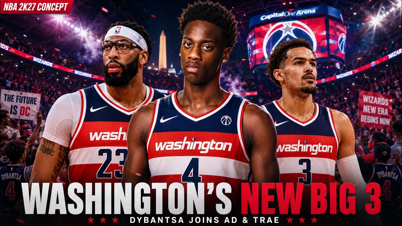 🔥AJ Dybantsa ПЕРВЫЙ ПИК Драфта 2026!🏀NBA2K27 Концепт🏀