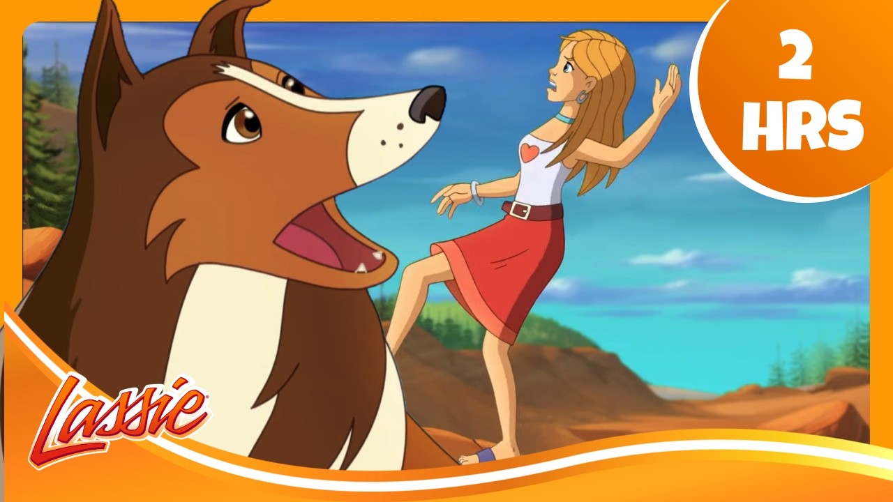 🐶 Tornado, Wolves & Mountain Adventure | The New Adventures of Lassie | Cartoons For Kids