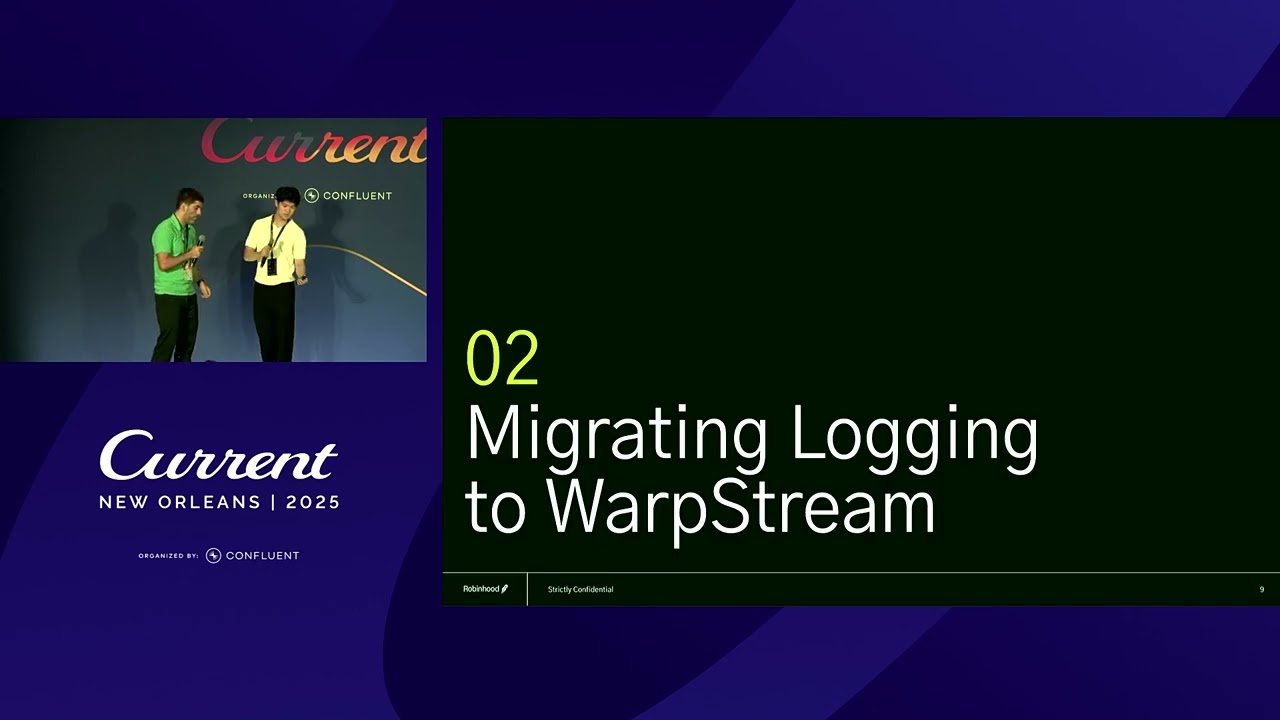 Robinhood's Use of WarpStream for Logging