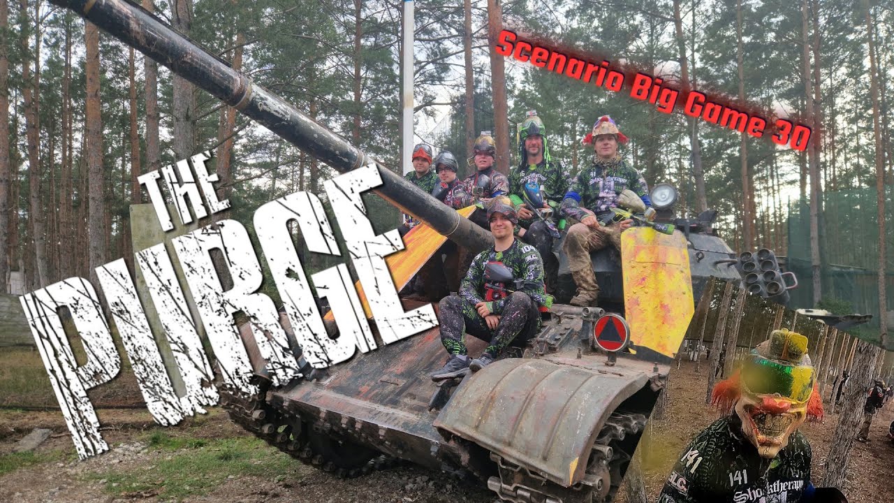 Scenario Big Game 30 - The Purge - Paintball Big Game