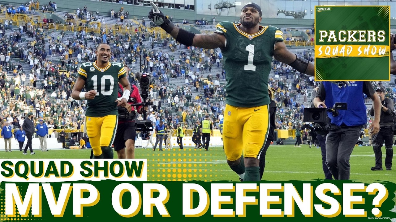 PACKERS SQUAD SHOW: Is Jordan Love REALLY a Top-10 QB? | MVP QB or an Elite Defense?