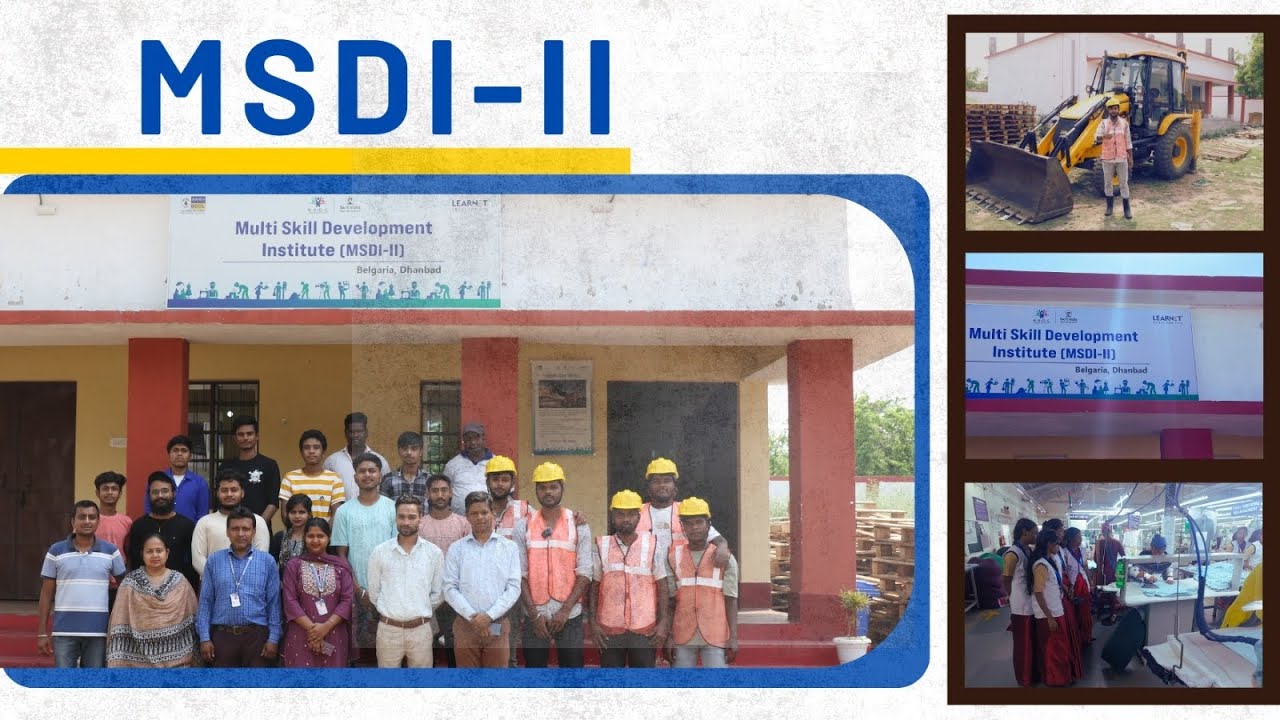 BCCL&rsquo;s CSR Initiative | Skill Development for Rural Youth | MSDI, Belgaria