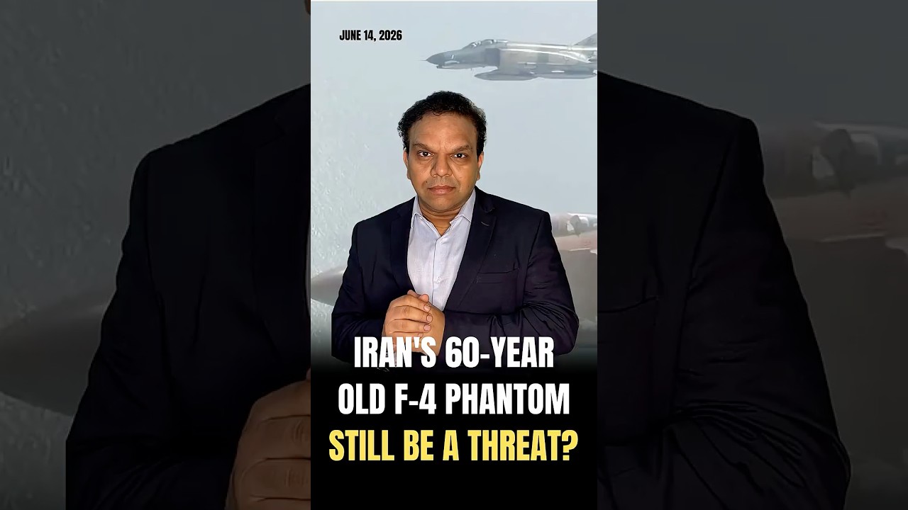 Iran's 60-Year-Old F-4 Phantom Still Threat? #iran #iranisraelwar #iranwar #f4f #f4phantom #missile