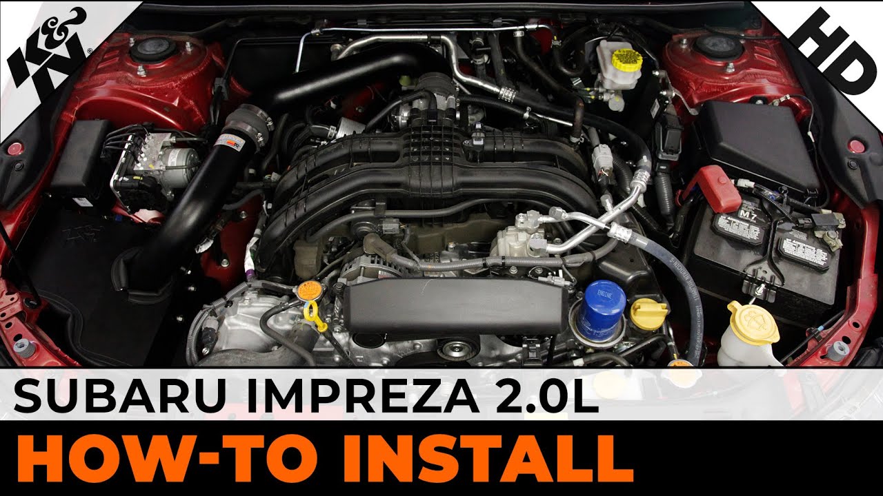 Subaru Impreza 2.0L  [#69-8010TTK] Air Intake Installation
