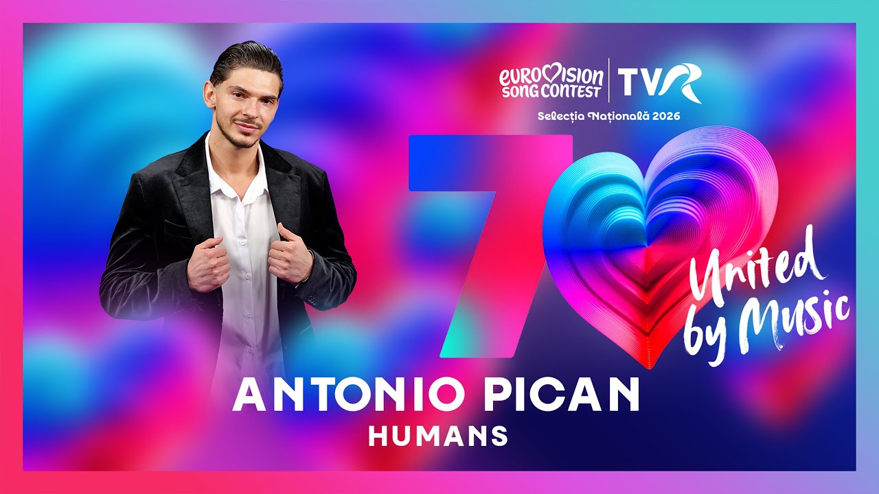 Antonio Pican - Humans | Finala Eurovision România 2026 (@TVR1)
