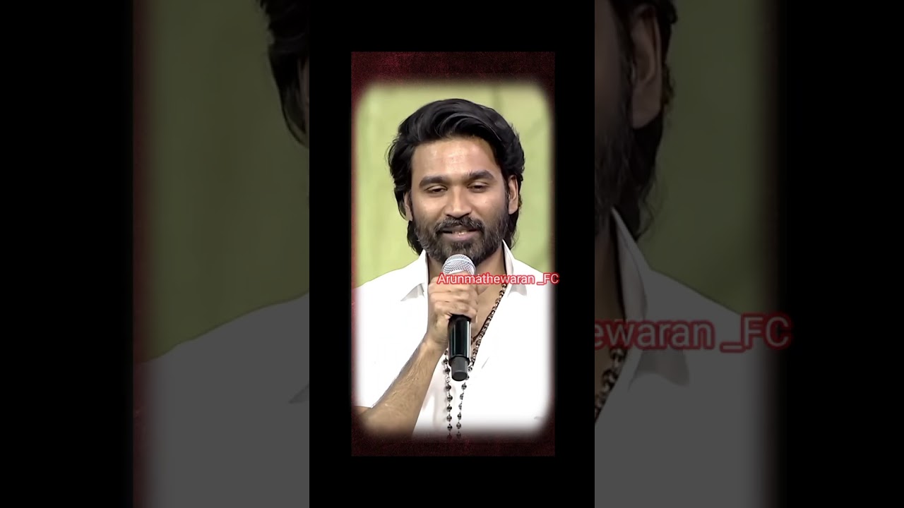 Dhanush About Vetrimaaran And Ilayaraja 