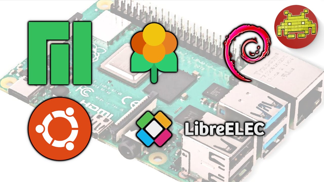 Raspberry Pi 4 Con 5 OS Compatibili!