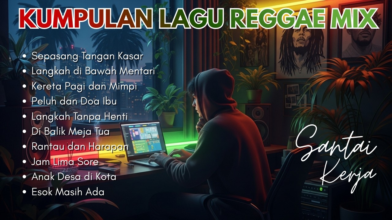 Kumpulan Lagu Reggae Santuy 🌴 Reggae Mix Teman Kerja | nadasantuystudio