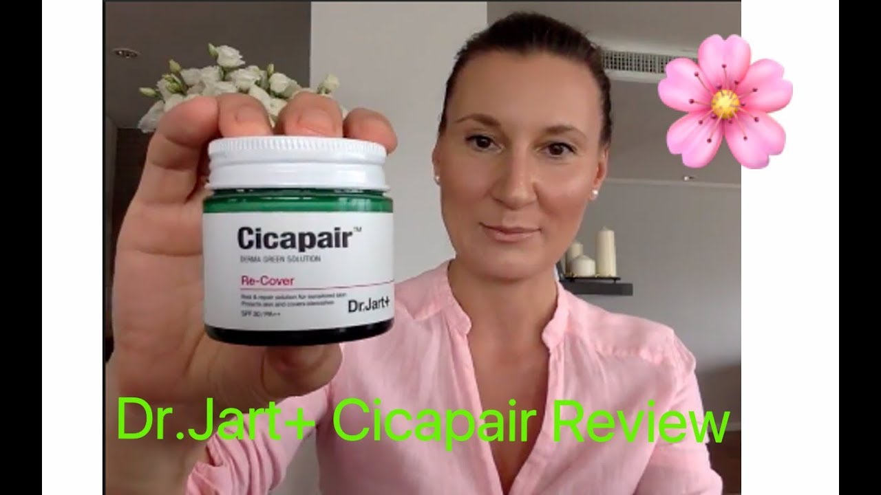Dr.Jart+ Cicapair Re-Cover Cream (Eng.Subtitles) / Крем Dr.Jart+ для чувствительной кожи