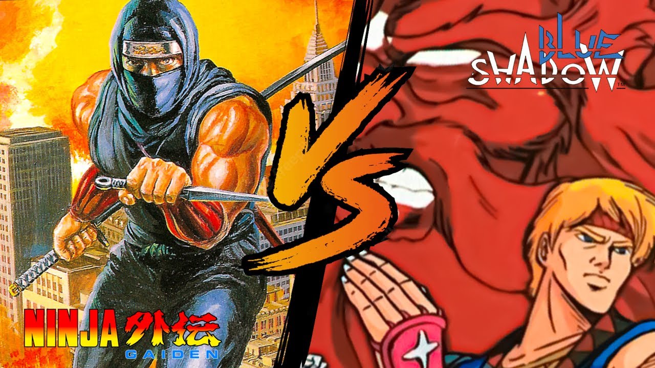Versus : NINJA GAIDEN / BLUE SHADOW sur NES
