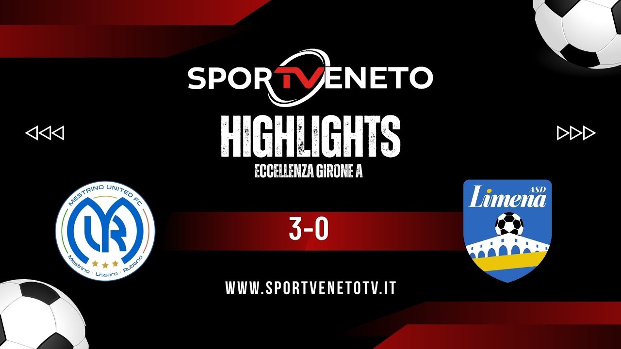 HIGHLIGHTS MESTRINO UNITED VS LIMENA 3-0