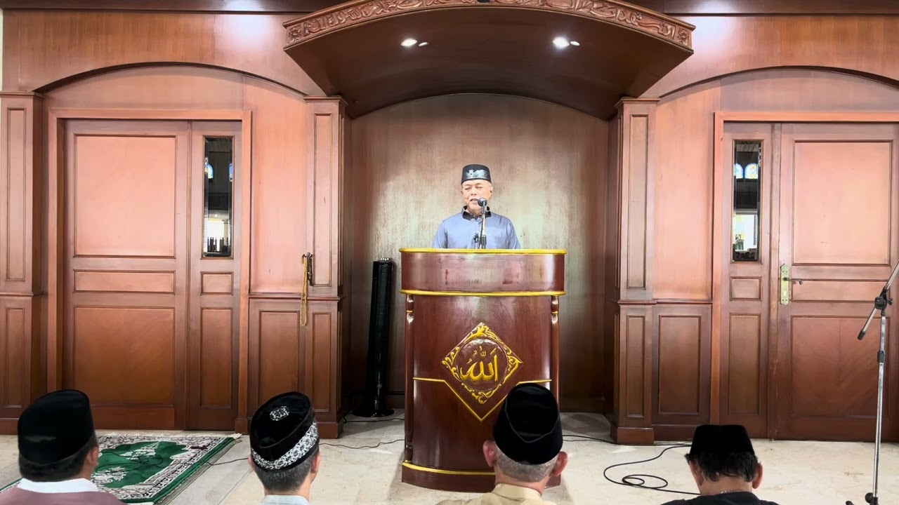 Khutbah Jum’at Tanggal 13 Maret 2026 M / 24 Ramadhan 1447 H Masjid Jaami Daarul Adzkaar 