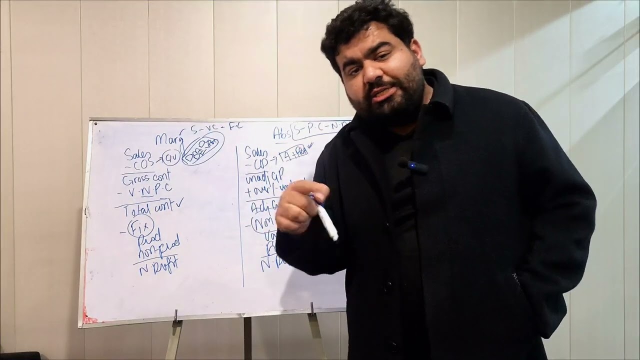 Tricky points of Absorption and marginal costing income statement. ACCA | Management Accounting