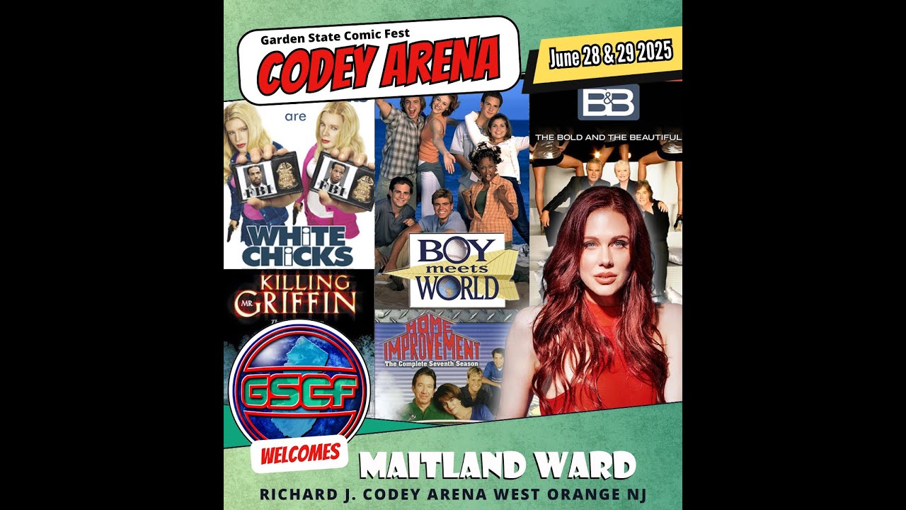 Maitland Ward at Garden State Comic Fest 2025