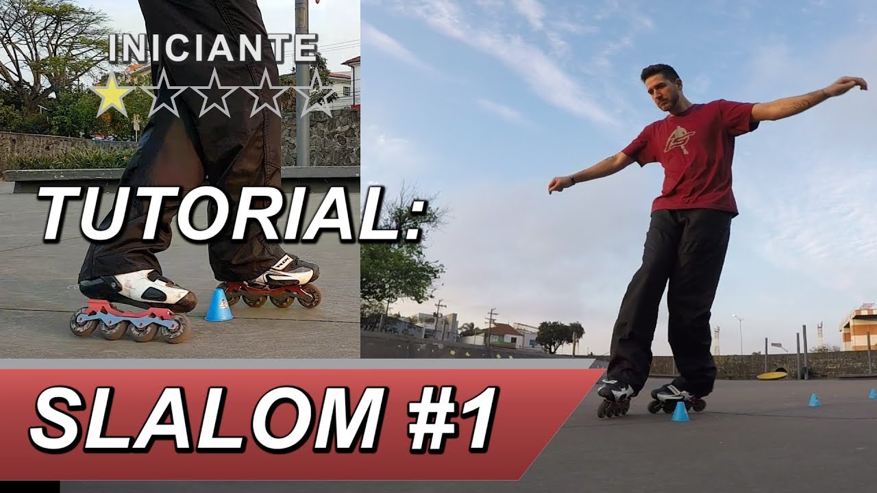 TUTORIAL: Patins SLALOM #1 / Iniciante