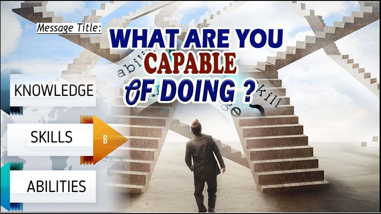 WHAT ARE YOU CAPABLE OF DOING? || APOSTLE JOHN KIMANI WILLIAM