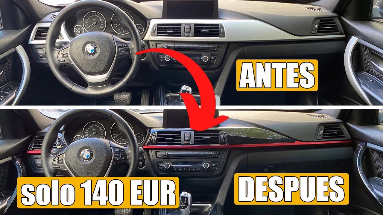Mejora del Acabado Decorativo Interior Trim Decor por 140 euros BMW Serie 3 F30, F31, F34 2011-2019