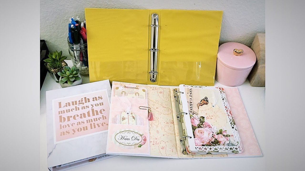 $1 Binder Makeover Tutorial
