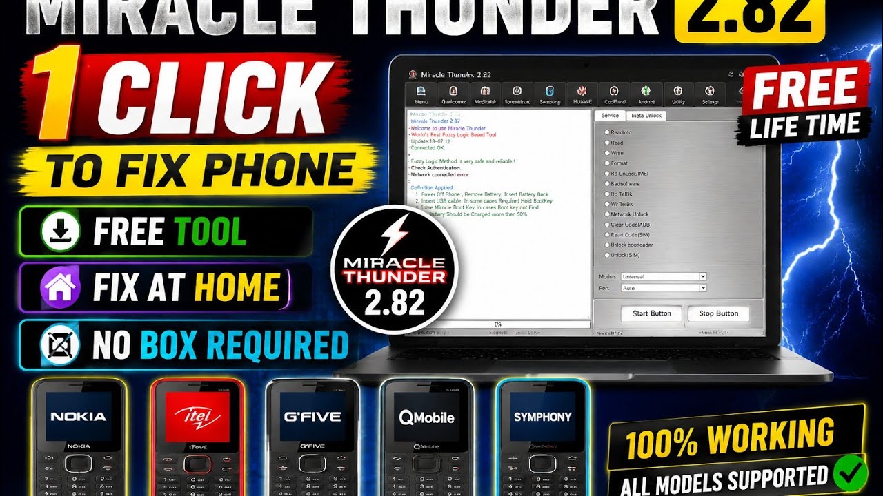 Miracle Thunder 2.82 Download & Install Free | Fix Keypad Phones Without Box | Full Guide 2026