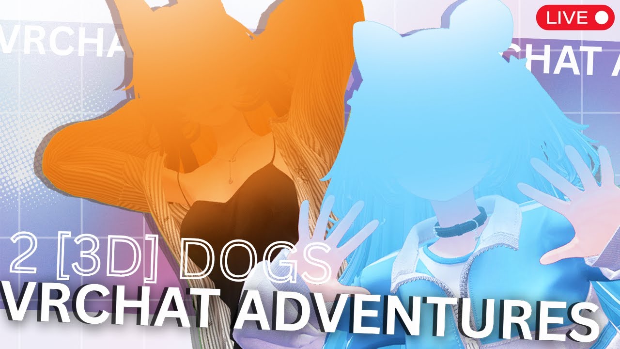 【2DOGS IN 3D】WE CAN MOVE AROUND IN THE THIRD DIMENSION NOW - Nana's POV