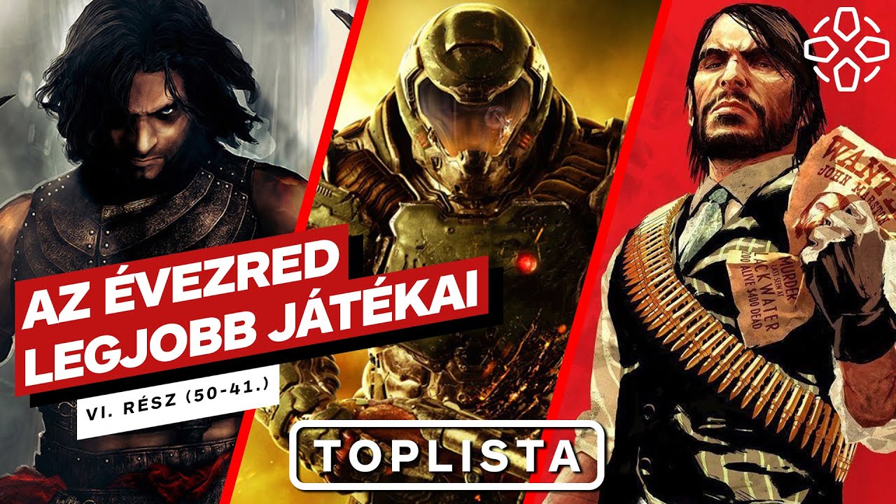 TOPLISTA: Az évezred legjobb játékai VI. (50-41.)
